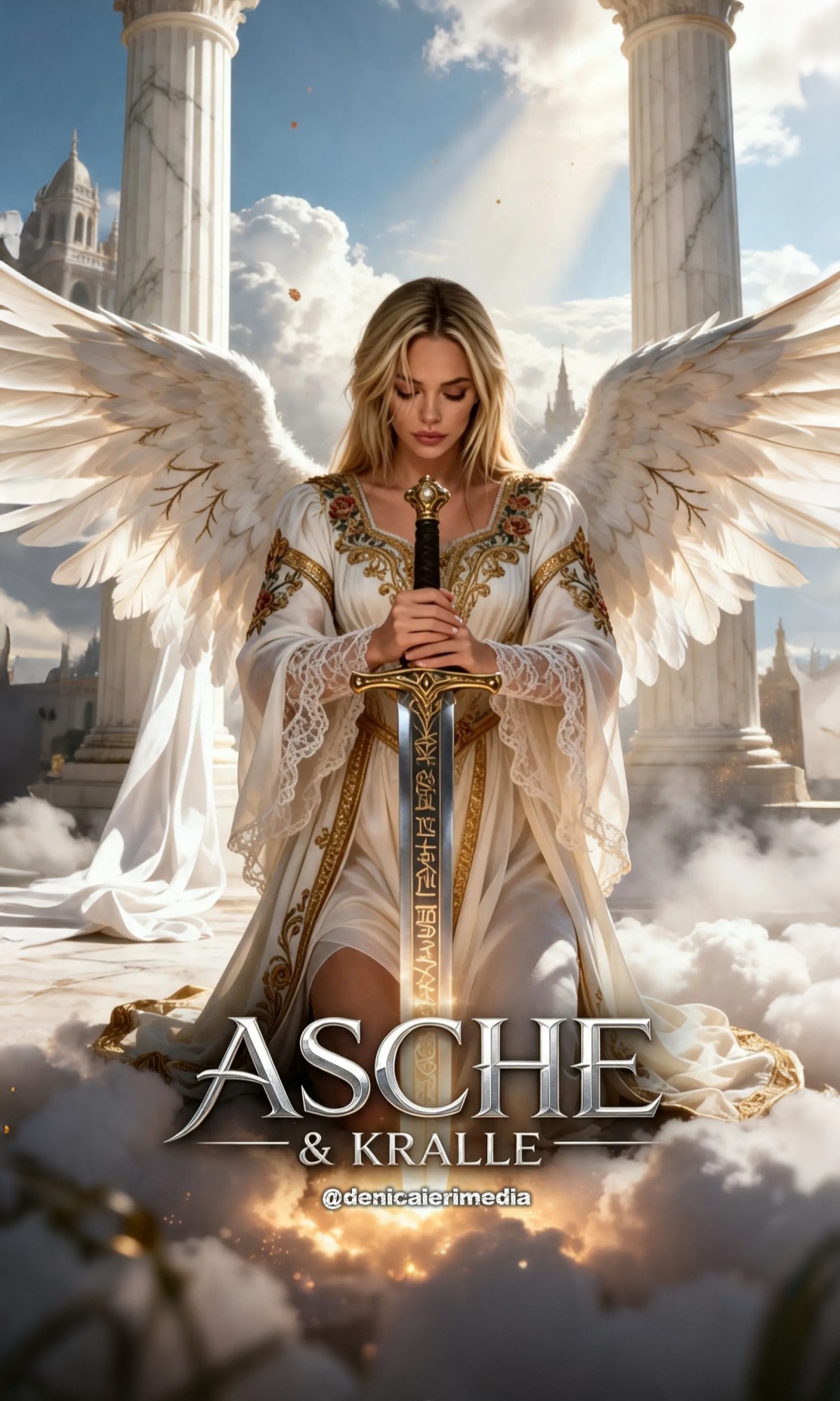 Asche & Kralle eBook - Epic Fantasy Roman, eine Frau und ein mächtiger Drache im Game of Thrones Stil