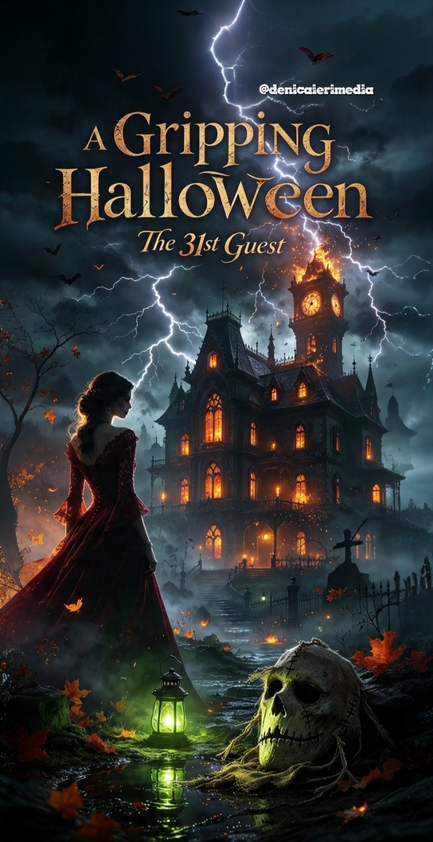 A Gripping Halloween Mystery: The 31st Guest - eBook  - Dark Fantasy / Psychological Thriller novel